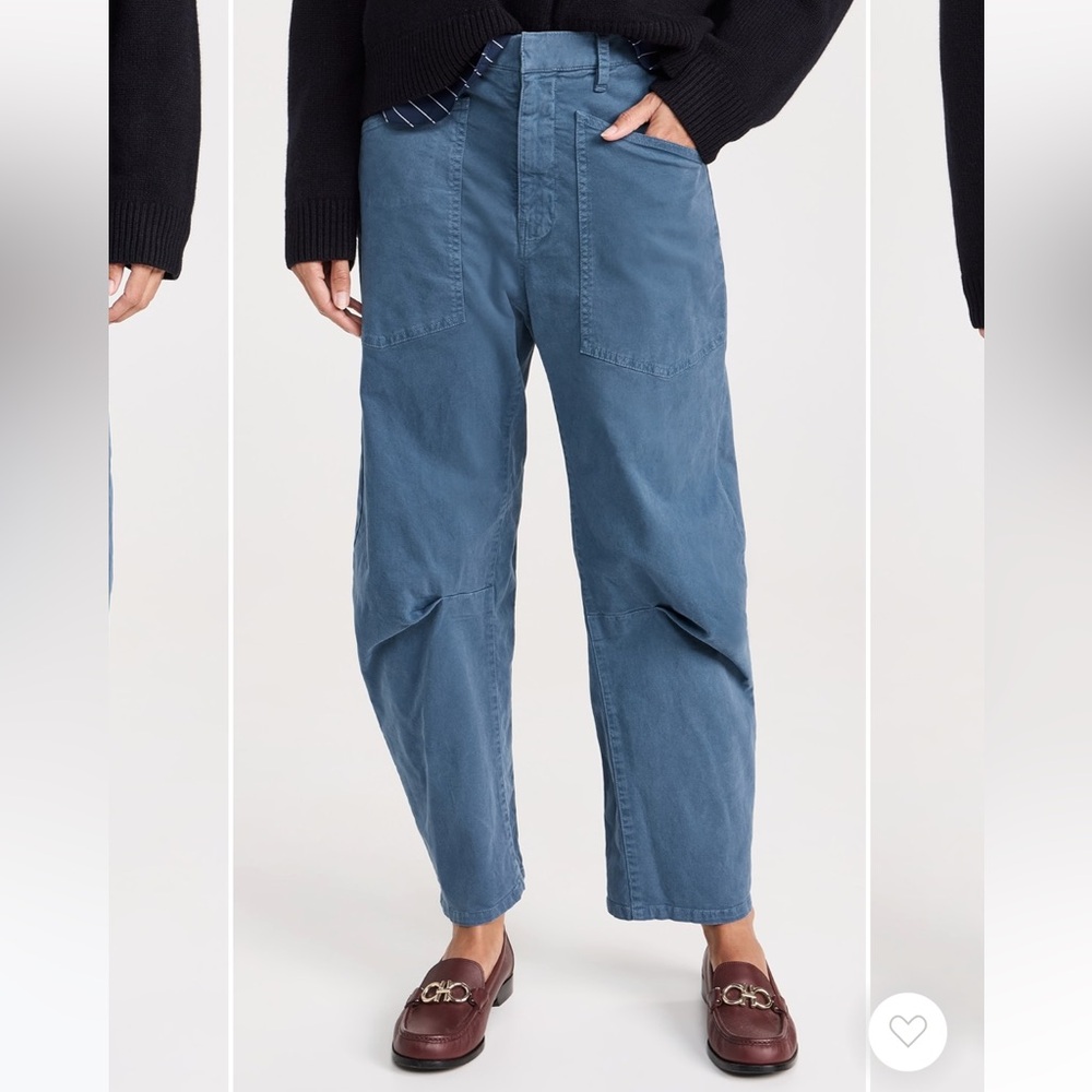 Nili Lotan Shon Pants Cadet Blue